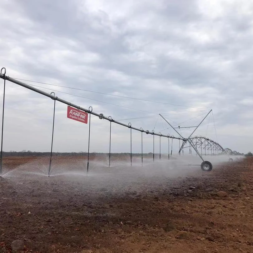 
2021 Rainfine Most Popular Center Pivot Irrigation System Machine for Big Farm 