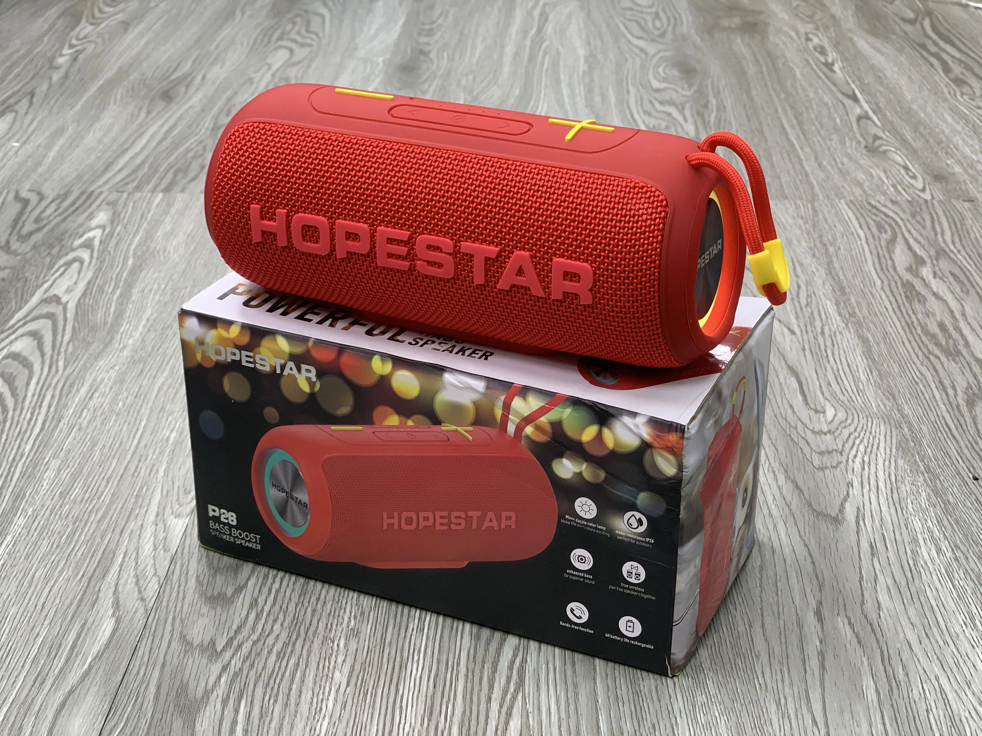 2022 High Quality New Stereo Speakers Wireless IPX6 Waterproof Portable Bluetooth Speaker