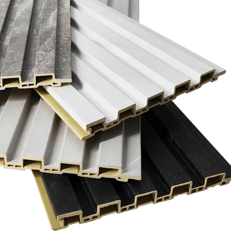 Interior Decorative Boards Pvc Wooden Wpc Wall Cladding Bamboo Fiber Wpc Wall Panels