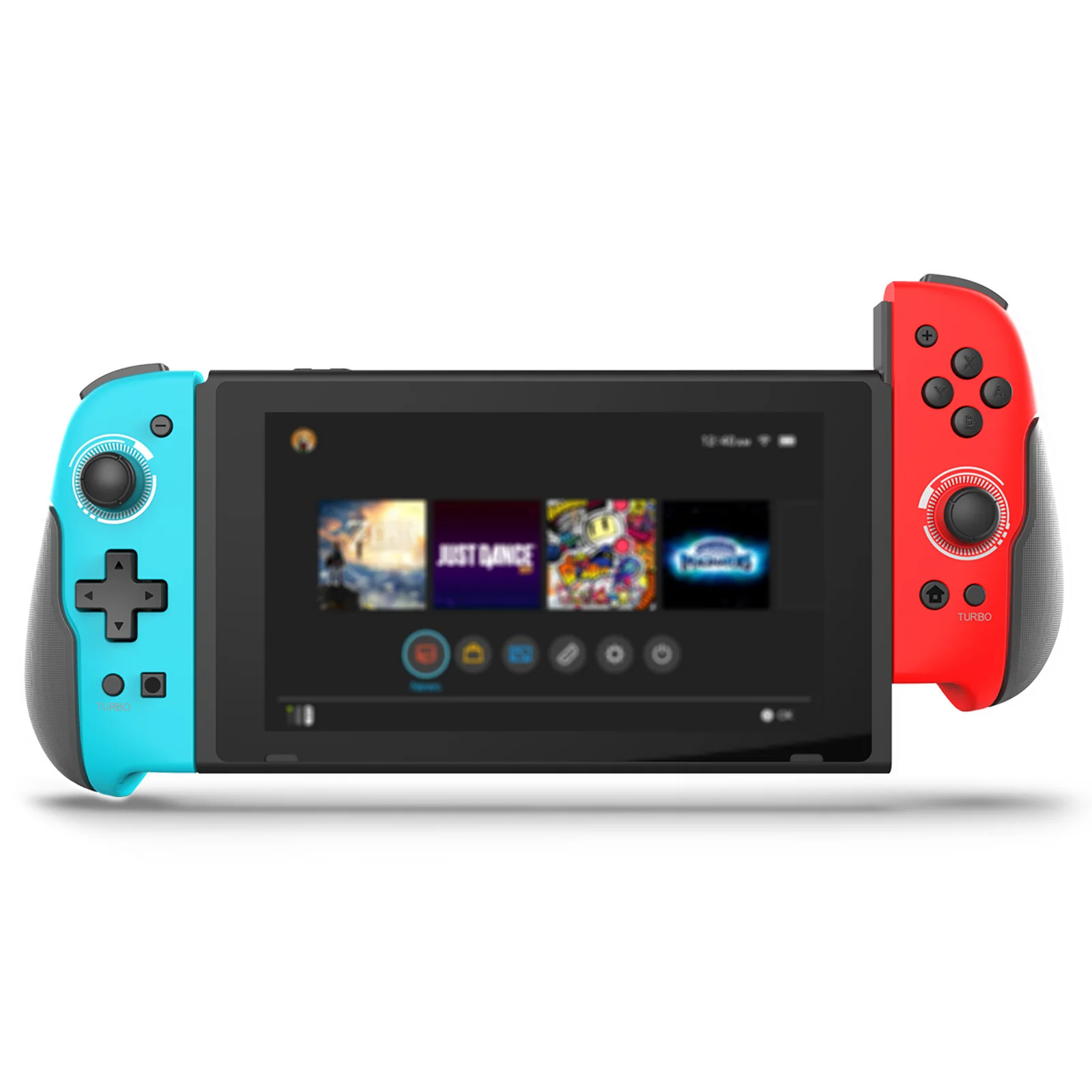 BTman left/right handle Switch Left/right handle with dual motor vibrating NS wireless BT computer game handle game player