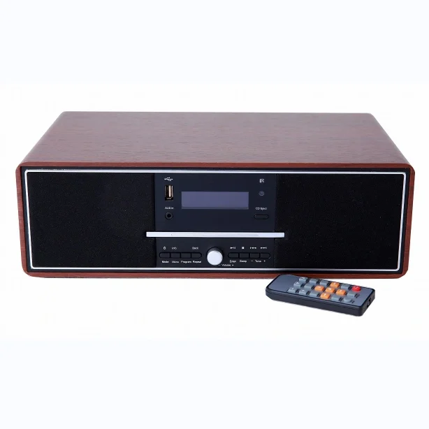 Wireless Stereo Subwoofer Altavoz Wood Home Audio Desktop Speaker