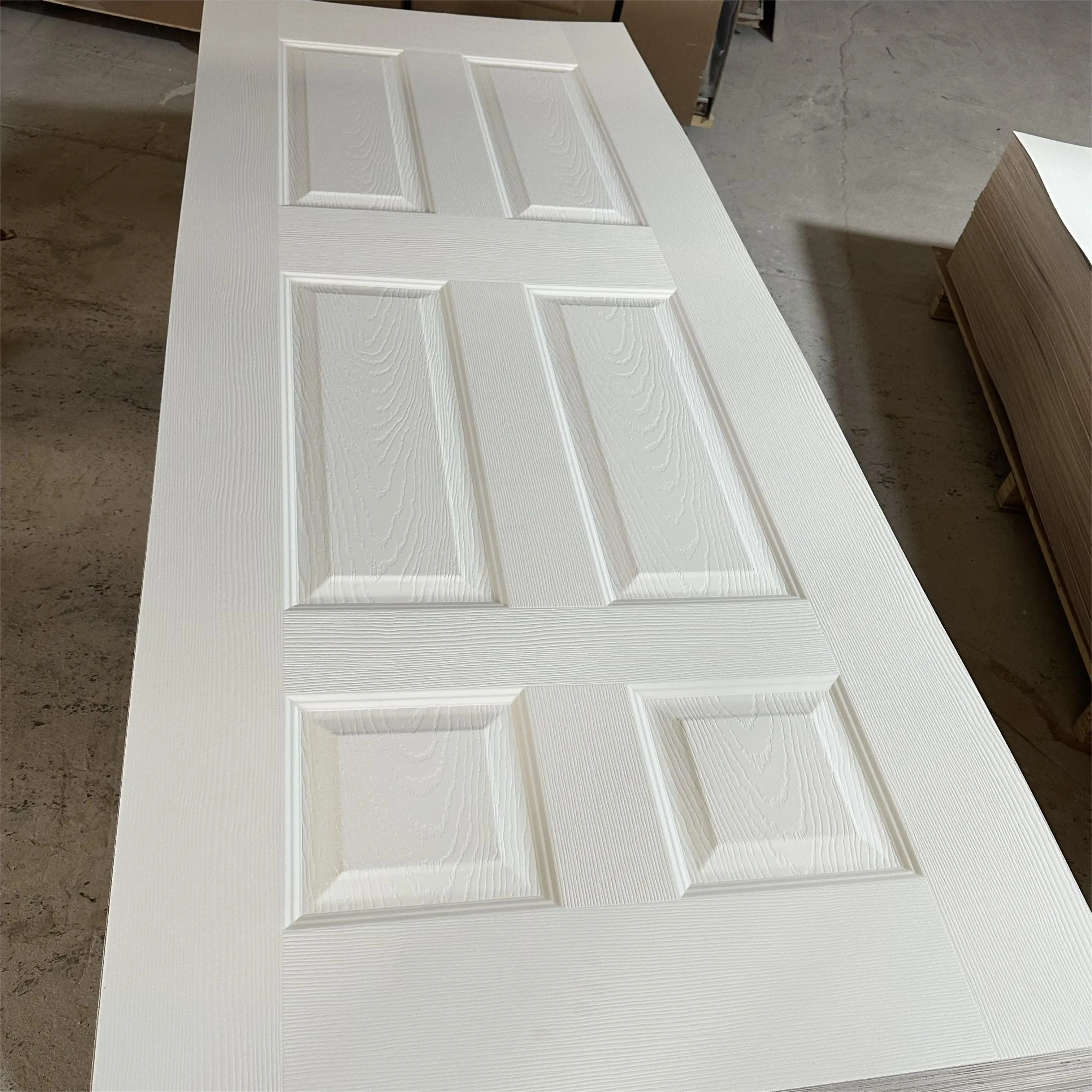 Veneer Door Skin Melamine MDF Molded White Primer Moulded Door Skins