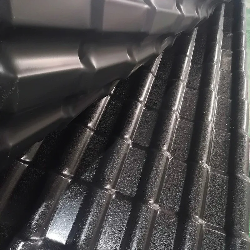 Stone Coated Steel Metal Roof Tiles Corrugated Galvanized Roofing Shingles Material Sheets