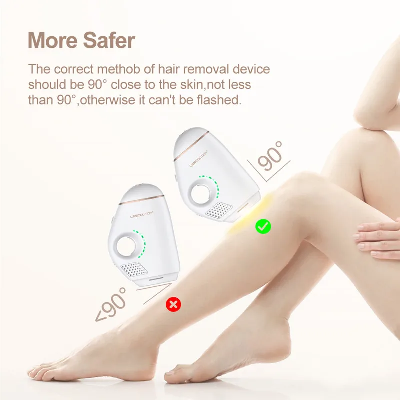 Lescolton Home Use Hair Removal Machine Epilation Ipl Opt Light 600,000 Shots Hair Removal Laser Equipment