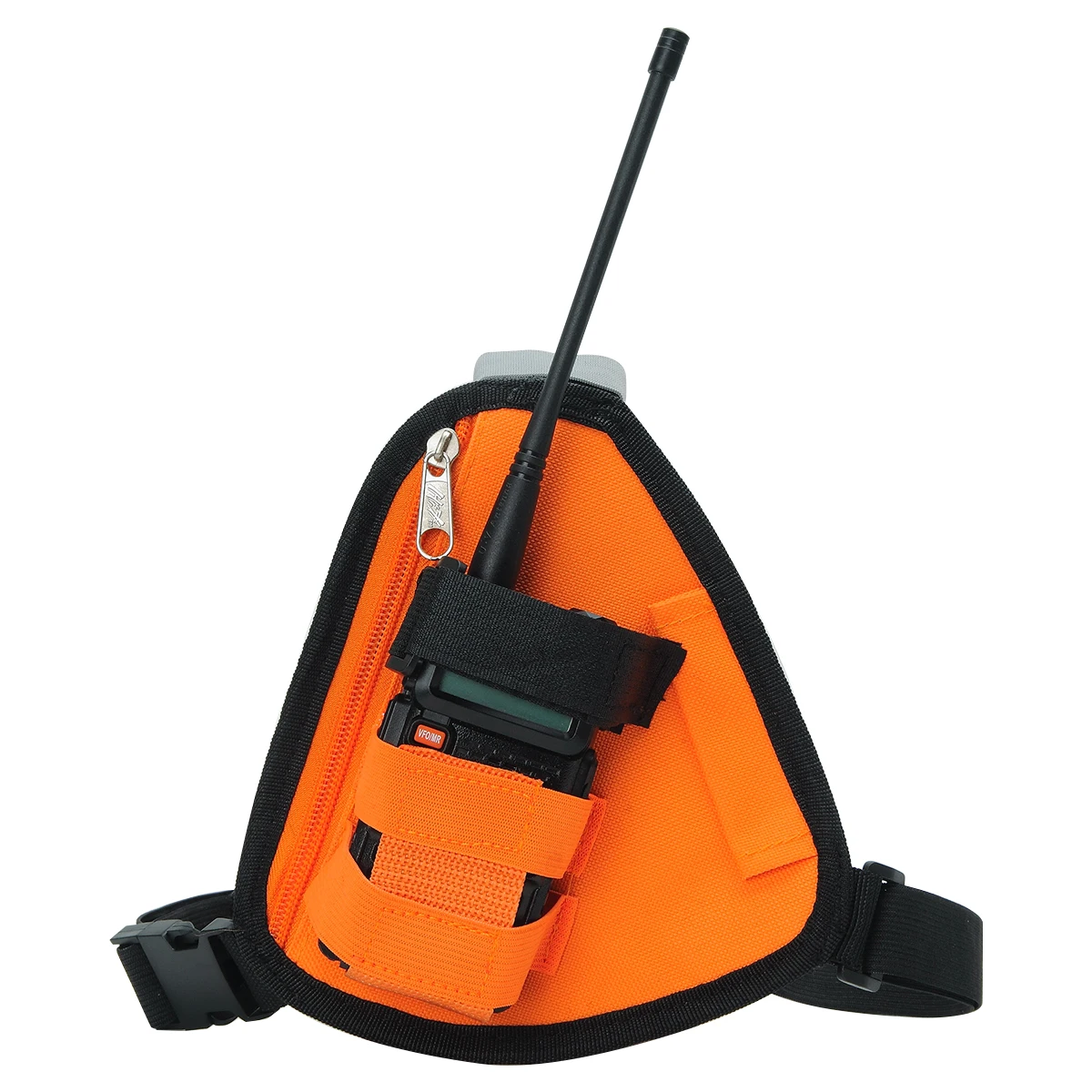 Тактический жилет нейлон Военная Униформа жилет грудной клетки пакет кобура Тактический жгут иди и болтай Walkie Talkie “иди и поясная сумка для UV-5R двухстороннее радио