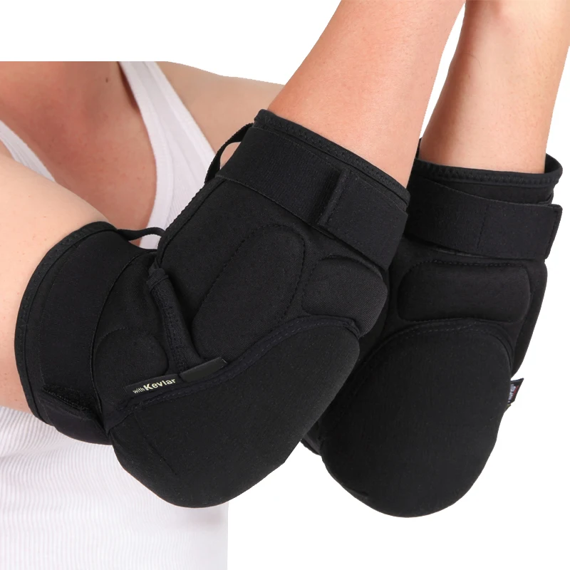 Kevlar Soft Elbow Pads for Skiing Skating Motorcycling Cycling Snowboarding