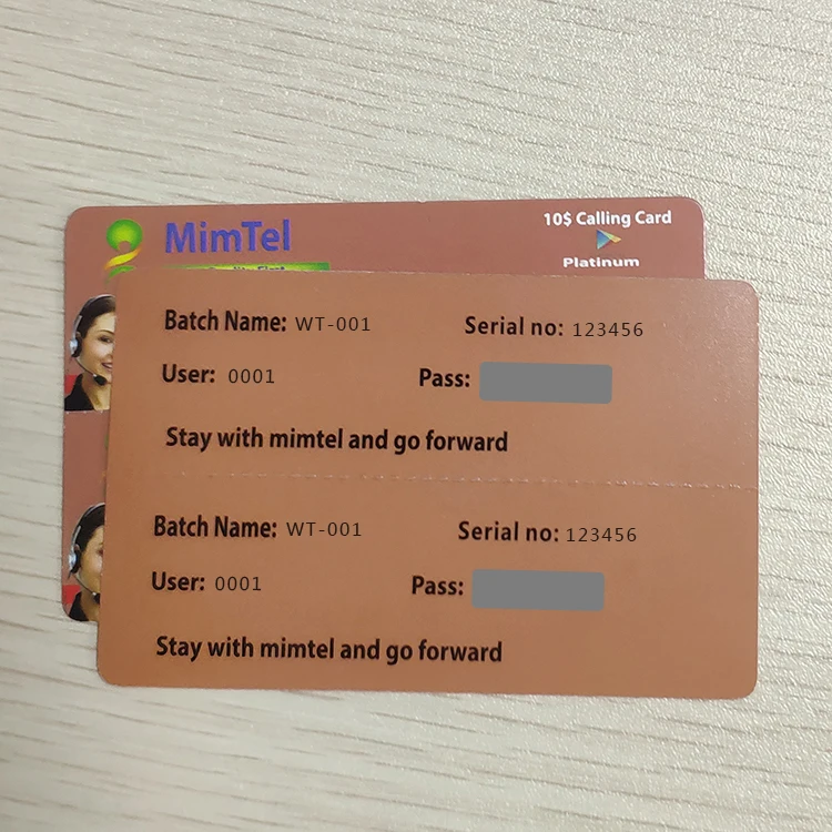 
Hot products top 20 printing manufacturer scratch prepaid calling card 