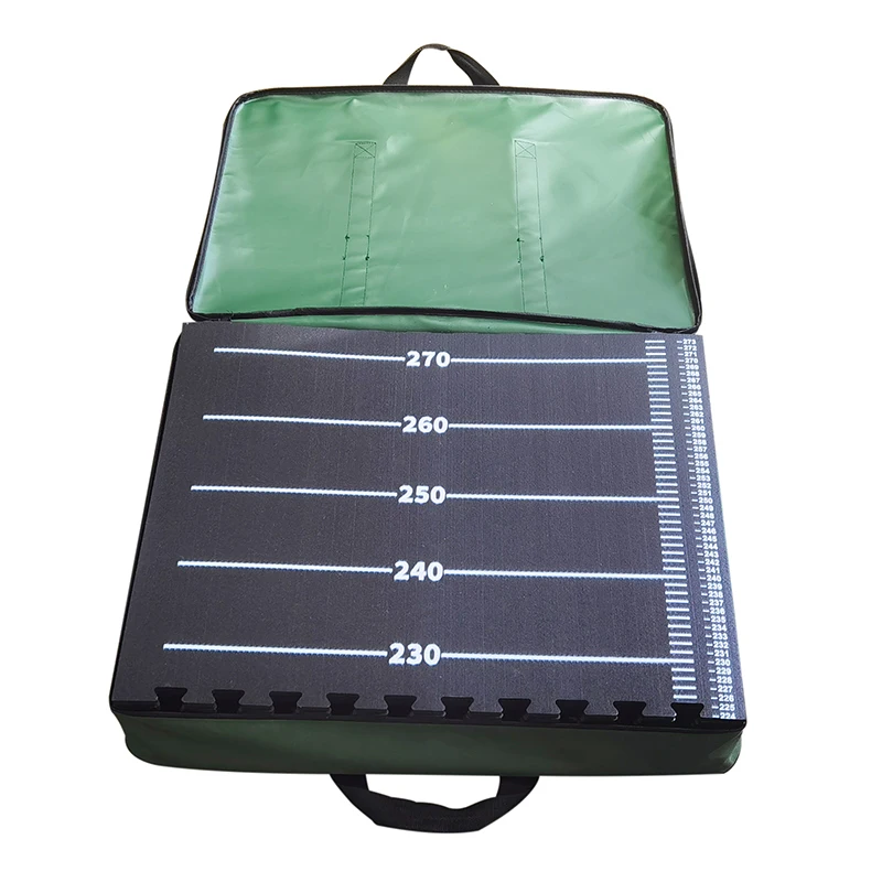 60x300 cm Standing Long Jump Mat Indoor And Outdoor Rubber Mat For Sports Test Training With Logo printing