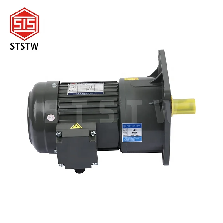 
Trustworthy Chinese high quality small AC induction three-phase asynchronous gear motor 