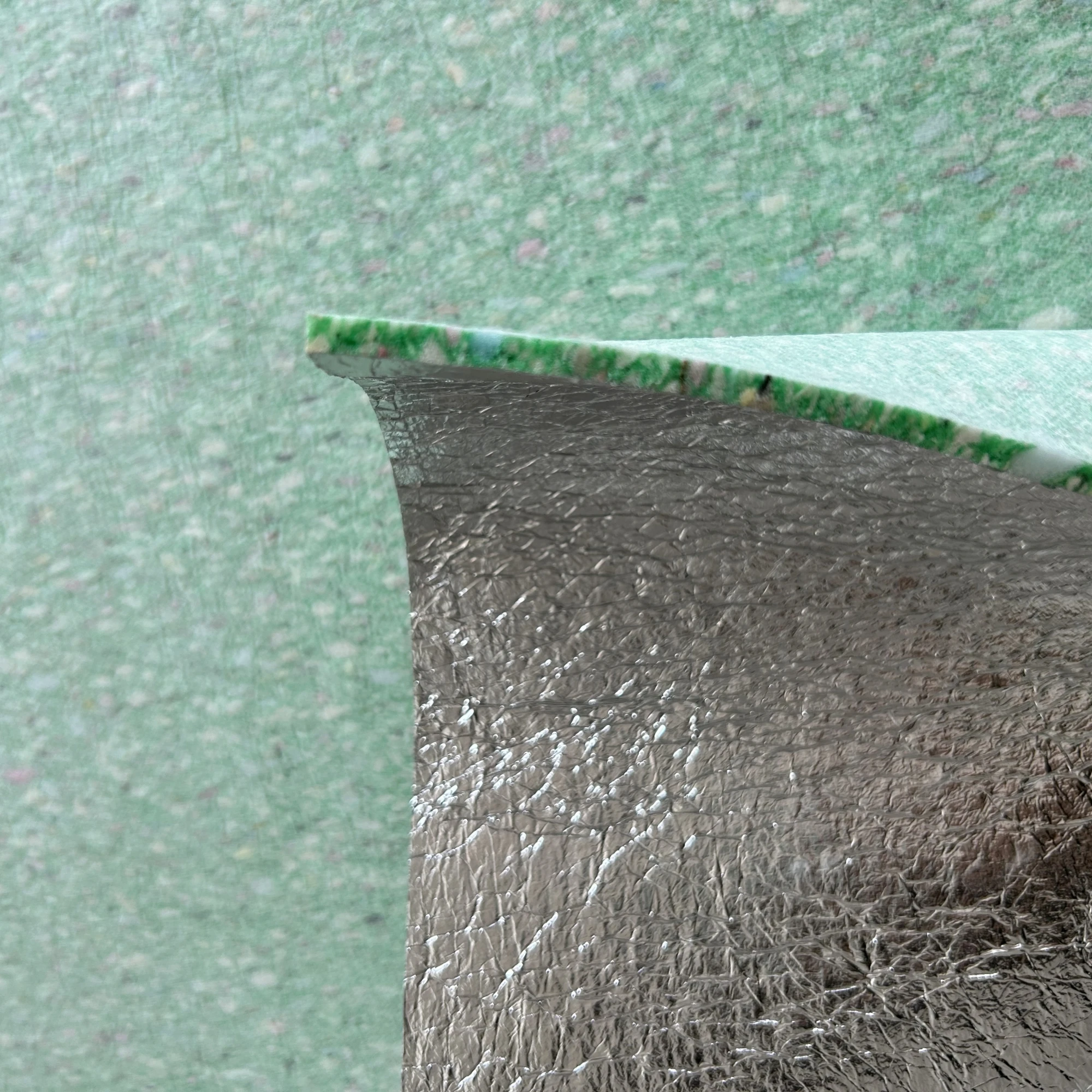 10mm Thermal insulation flooring underlayment foam with aluminum foil underlay for carpet