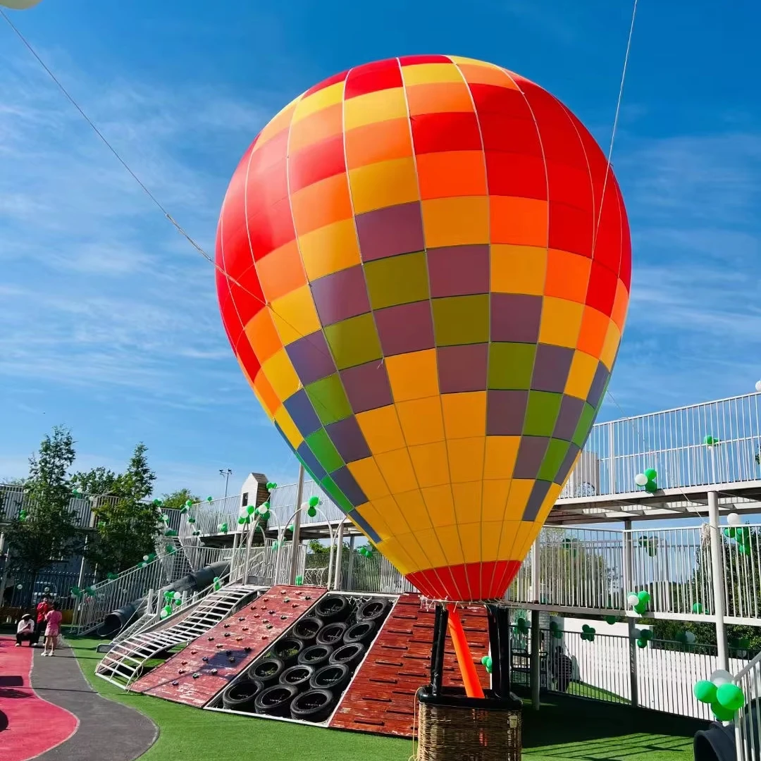Factory-Inspected PVC Hot Air Balloon Giant Inflatable Model for Advertising & Promotion Video Phone Support