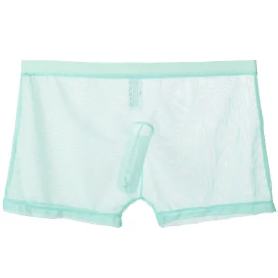 Фабричная распродажа летнее сексуальное прозрачное Сетчатое белье Ethika Jock из ледяного шелка мужское нижнее для