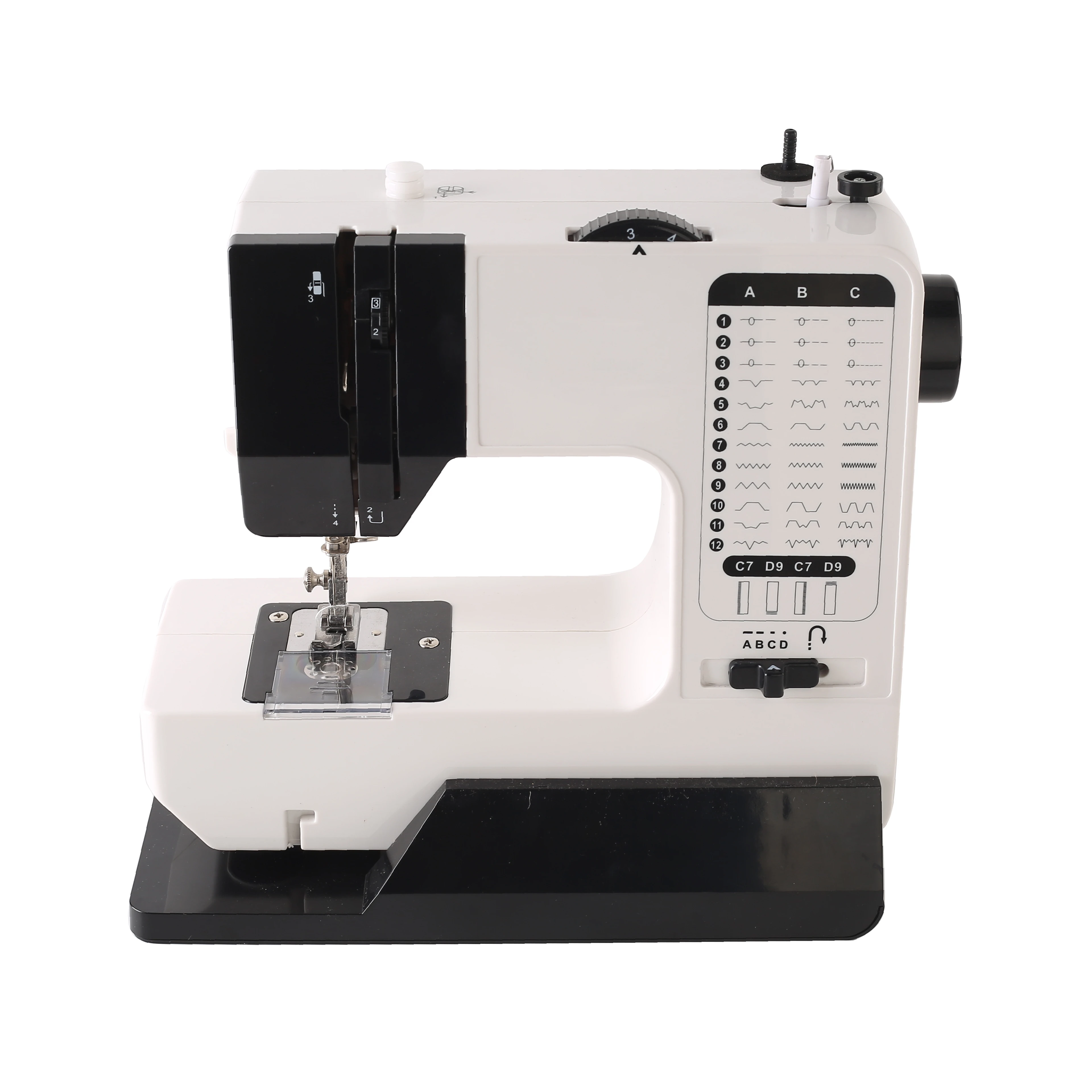 electric domestic portable heavy duty home used manual mini electronic stitching hande speed control sewing machine household