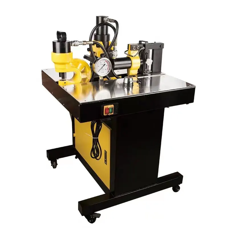 Manual Hydraulic Busbar Cutting Punching Bending Machine DHY-150