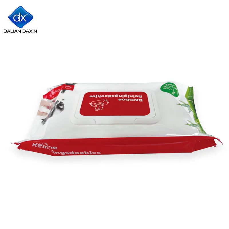 OEM 10 pieces packed pet cleaning wet wipes for dogs and cats