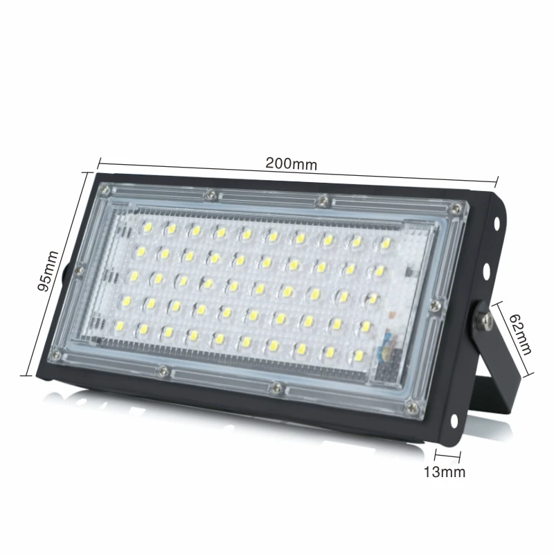 12V 24V DC IP65 Outdoor Floodlight Waterproof Aluminum 30W Flood LED Light