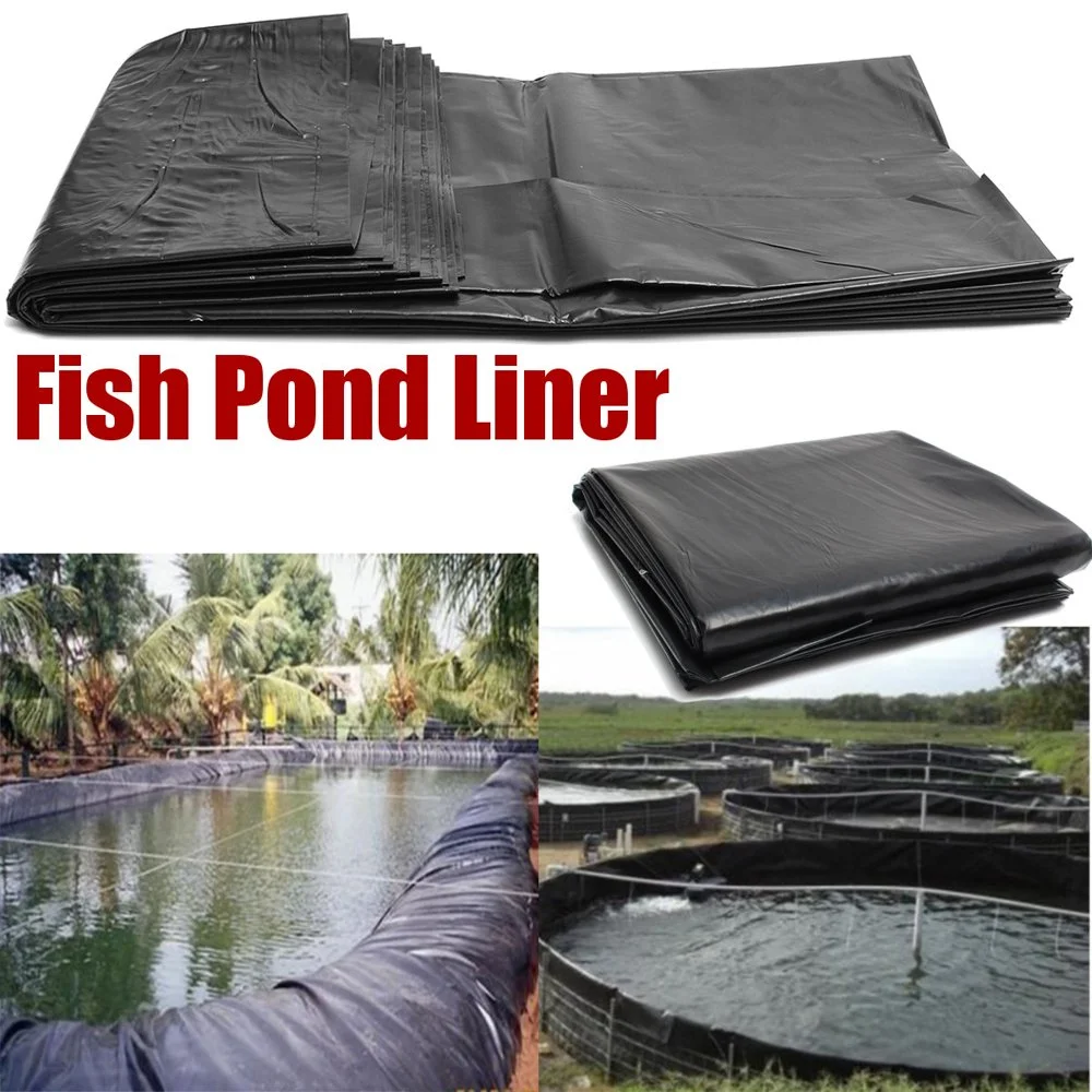 Accept Custom 0.3mm-2.0mm Pond Liner Geomembrane Fish Pond Special Seepage Control Membrane for Artificial Lake