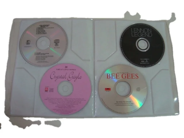 10.4 mm Standard Single PVC Clear CD Jewel Case with Assembled Clear Tray