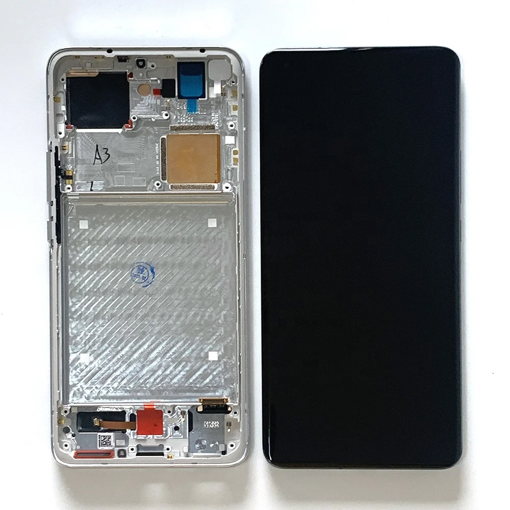 Original AMOLED LCD For Xiaomi Mi 11 Ultra Screen Replacement M2102K1C Display Touch Panel Digitizer For Xiaomi Mi 11 Pro Frame