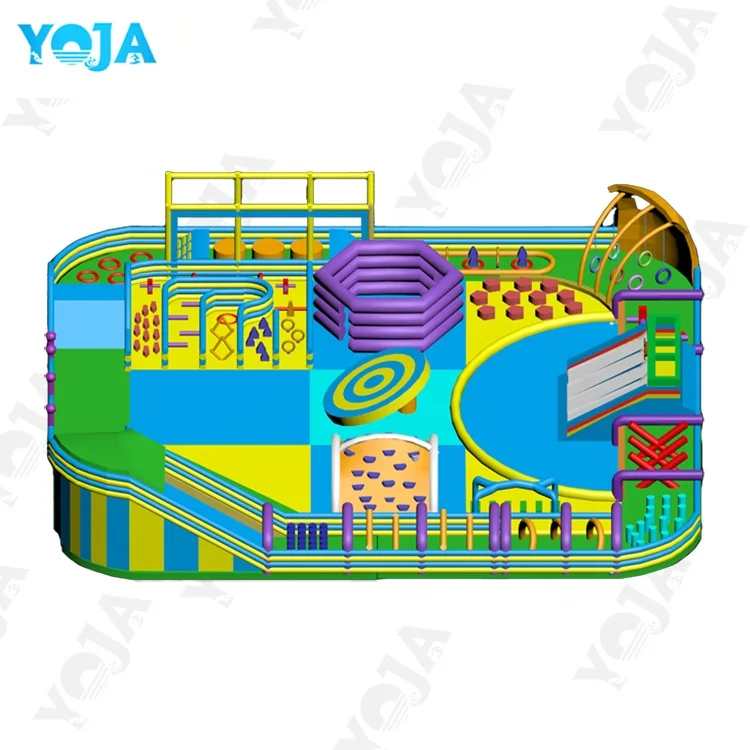 inflatable playground kids theme park for sale amusement park theme inflatable castle