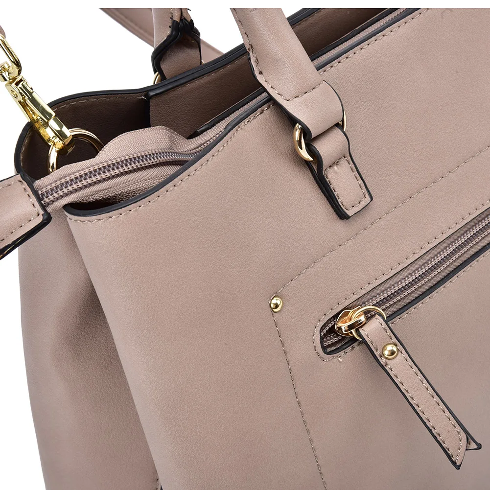 New Online Shopping Custom Wholesale Women handbags PU Leather Lady Tote Shoulder Bags