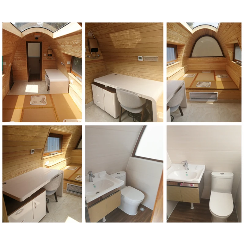 luxury  modular integrated tiny house kits treehouse prefabricated outdoor wooden prefab tree house