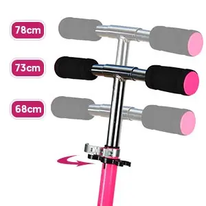 2 PVC Wheel Folding Children Scooter 3 Adjustable Height  Kick Scooter for kids