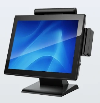 Китайский Micropos 15 дюймов сенсорный компьютер все в одном POS J1900/ Core i5 pos системный терминал