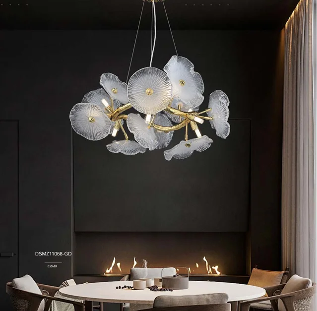 Luxury Living Room Lamp Crystal Ceiling Lamp Villa Banquet Decoration Tree Branch Crystal Chandelier