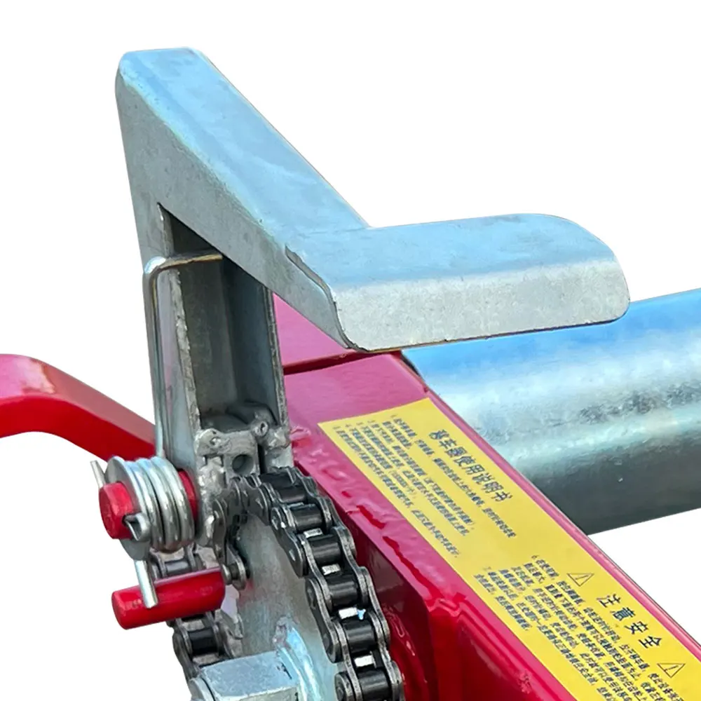 Portable Manual Hydraulic Moving Lift Dolly hydraulic wheel dolly