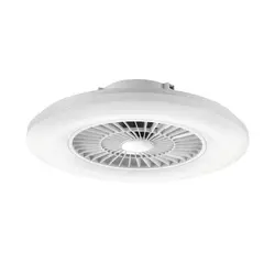 Ventilador de techo LED de profesional de China para dormitorio de gran cantidad con cubierta ligera Starlight