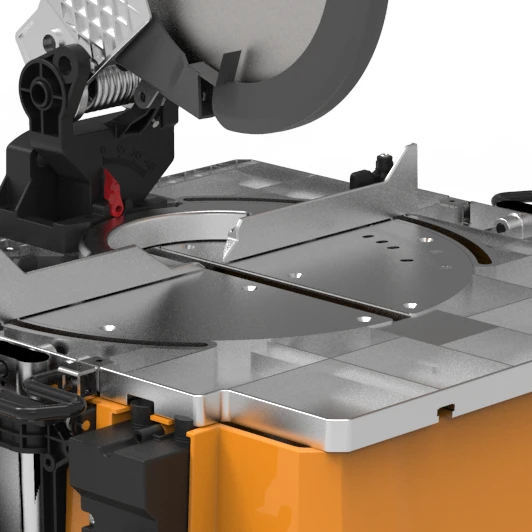 Explosive New Products 1500W 4000rpm Flip Over Saw 210mm Blade Dia Miter Saw