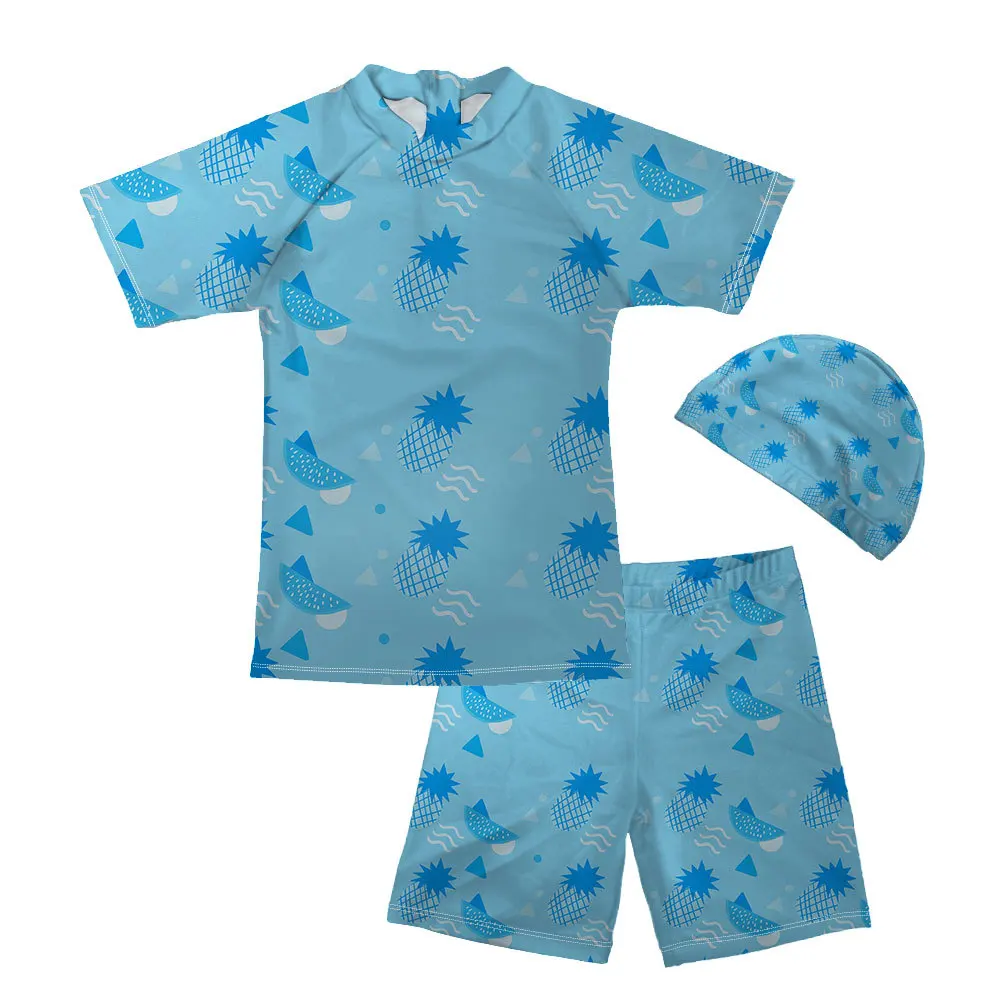 Wholesale New Custom Kids Swimsuits Polyester/Spandex Children Beachwear