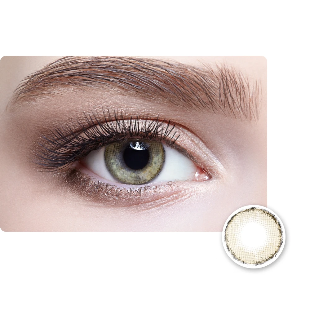 2022 eye fashion cosmetics color eye contact lenses soft natural circle color contact lenses