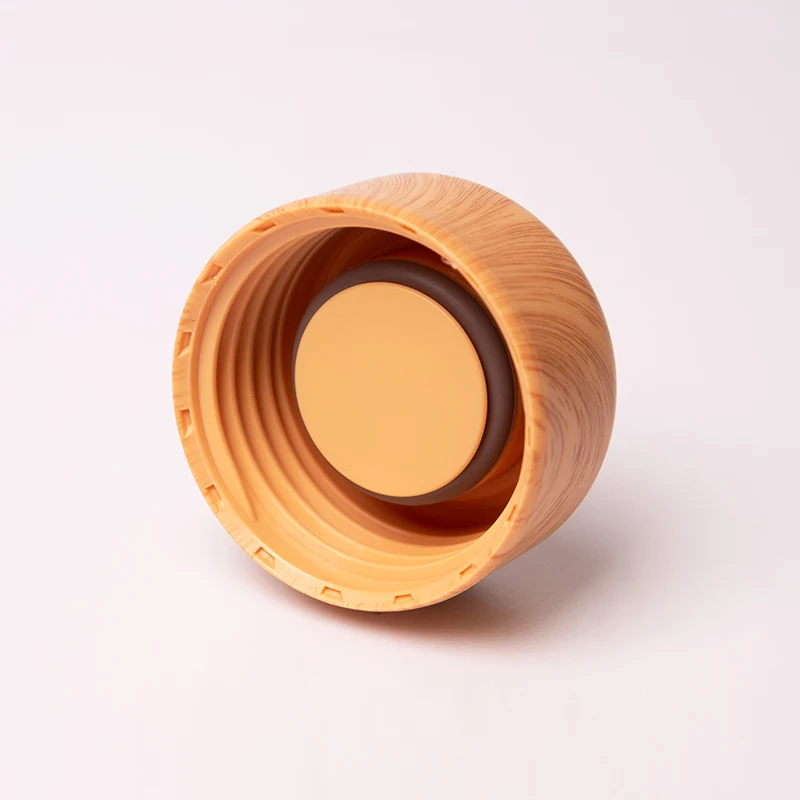 Unique Portable Luxury Outdoors Double Wall Designer Wood Grain Drinking Flasks Vacuum Thermos