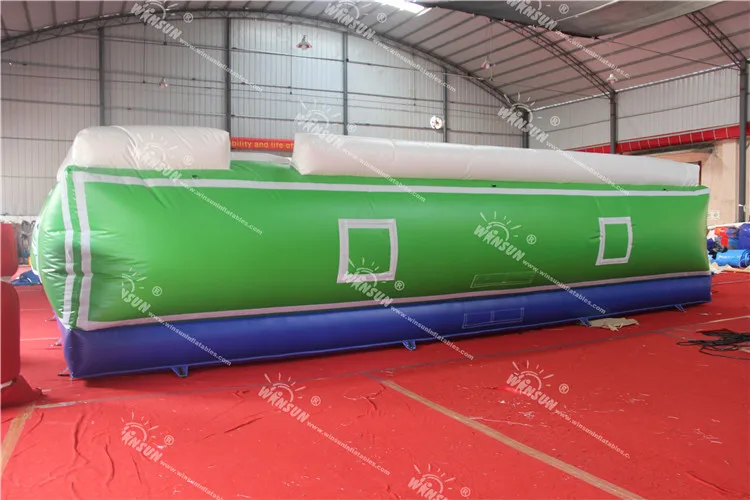 Custom extreme sport premium safe inflatable bmx airbag landing/Inflatable snowboard stunt airbag