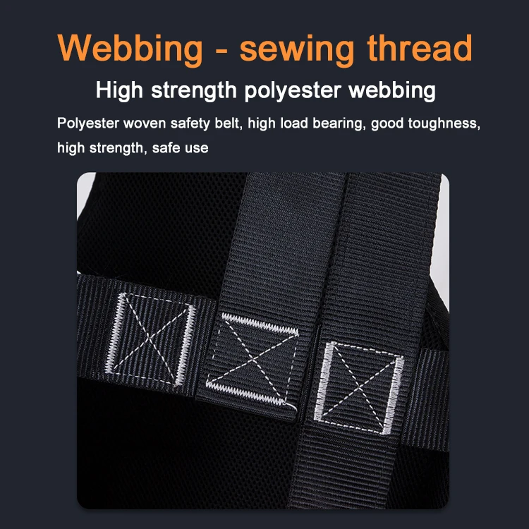 High quality ziplining seat style harness