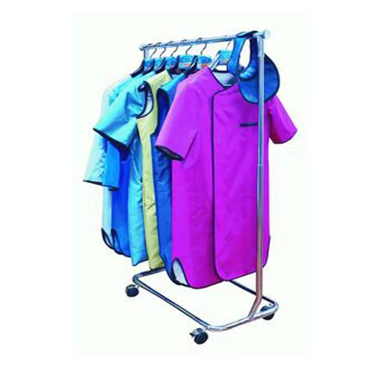 0.5mmpb 5Sets Long-Sleeved Anti-Radiation Lead Double-Sided Lead Glasses Hat x-ray Apron Lead Suit