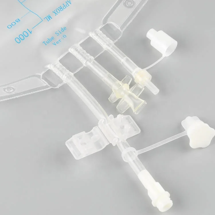 Superior quality pvc solution medical disposable iv bag TPN bag