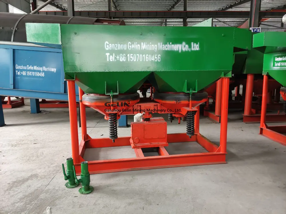 Adjustable Speed Easily Gravity Separation Process Manganese Ore Jigger