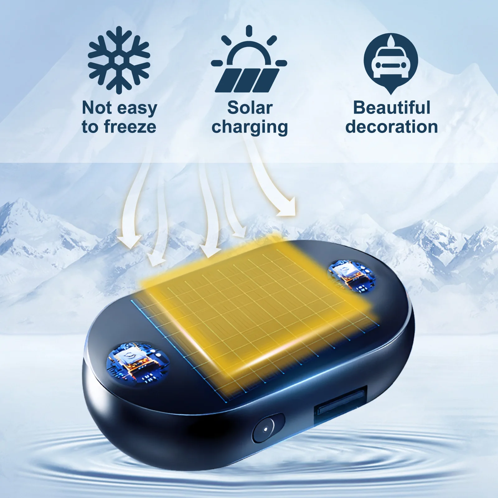 Wholesale Rayhong car windshield rearview mirror defrosting fast melting portable antifreeze and snow removal device