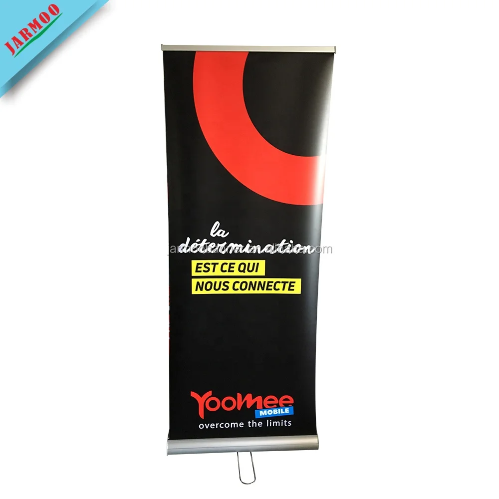 Customized Rollup Banner Stand 85X200 Retractable Roll Up Banners Stand Banner Stand Roll Up