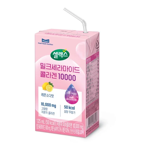 Косметический напиток, лечебная добавка Maeil Selex, молочный Церамид, коллаген, витамин, коллаген, функциональное косметическое коллагеновое молоко