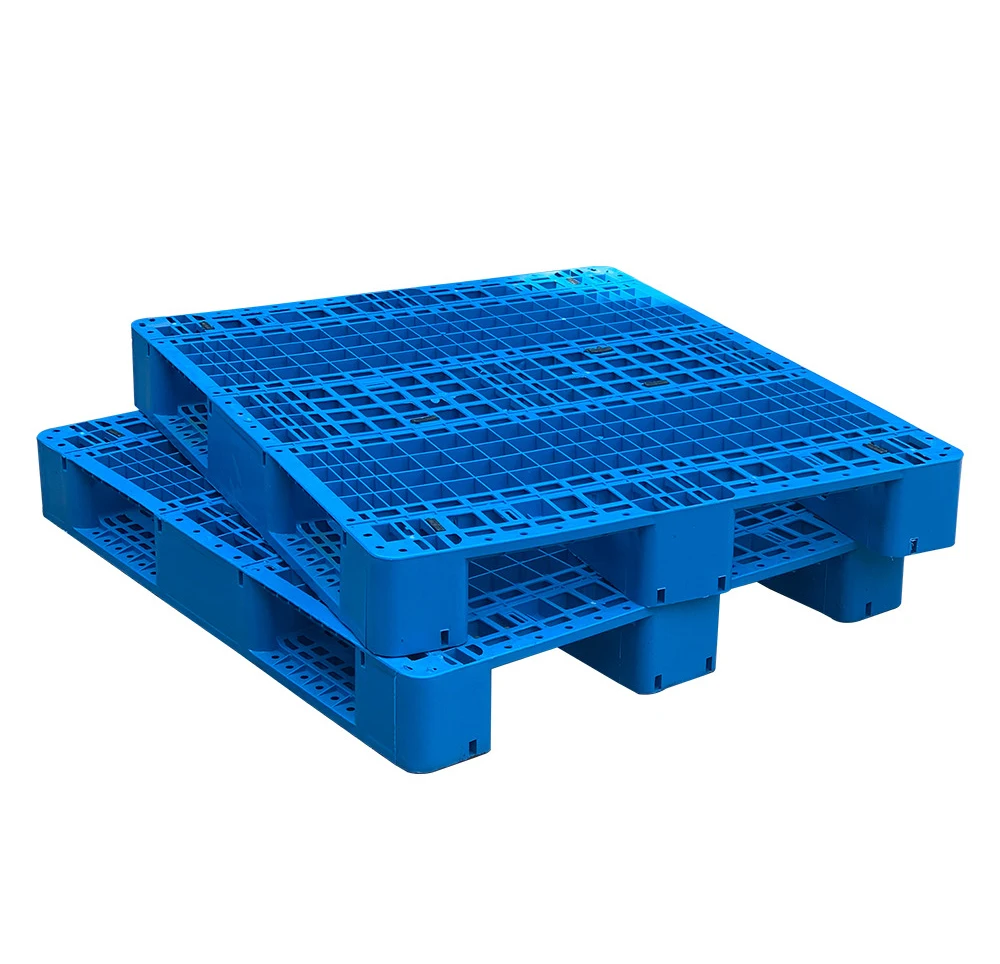 Plastic Pallets China factory sale grid pallet export quality 4-6Ton HDPE grid 3 Runners plastic pallet 4-Way Entry
