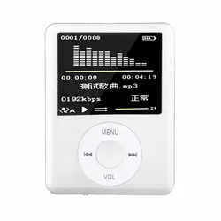 Металлический мини MP3-плеер с зажимом для бега дисплеем музыкальный мобильного телефона