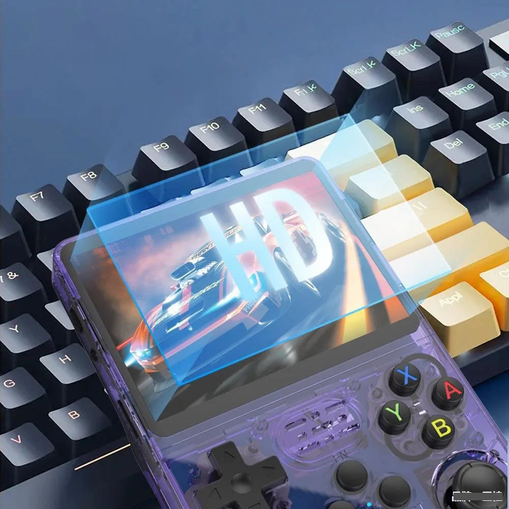 Портативная консоль R36S 3 5 дюймов 64 128 ГБ 10000 + игровая