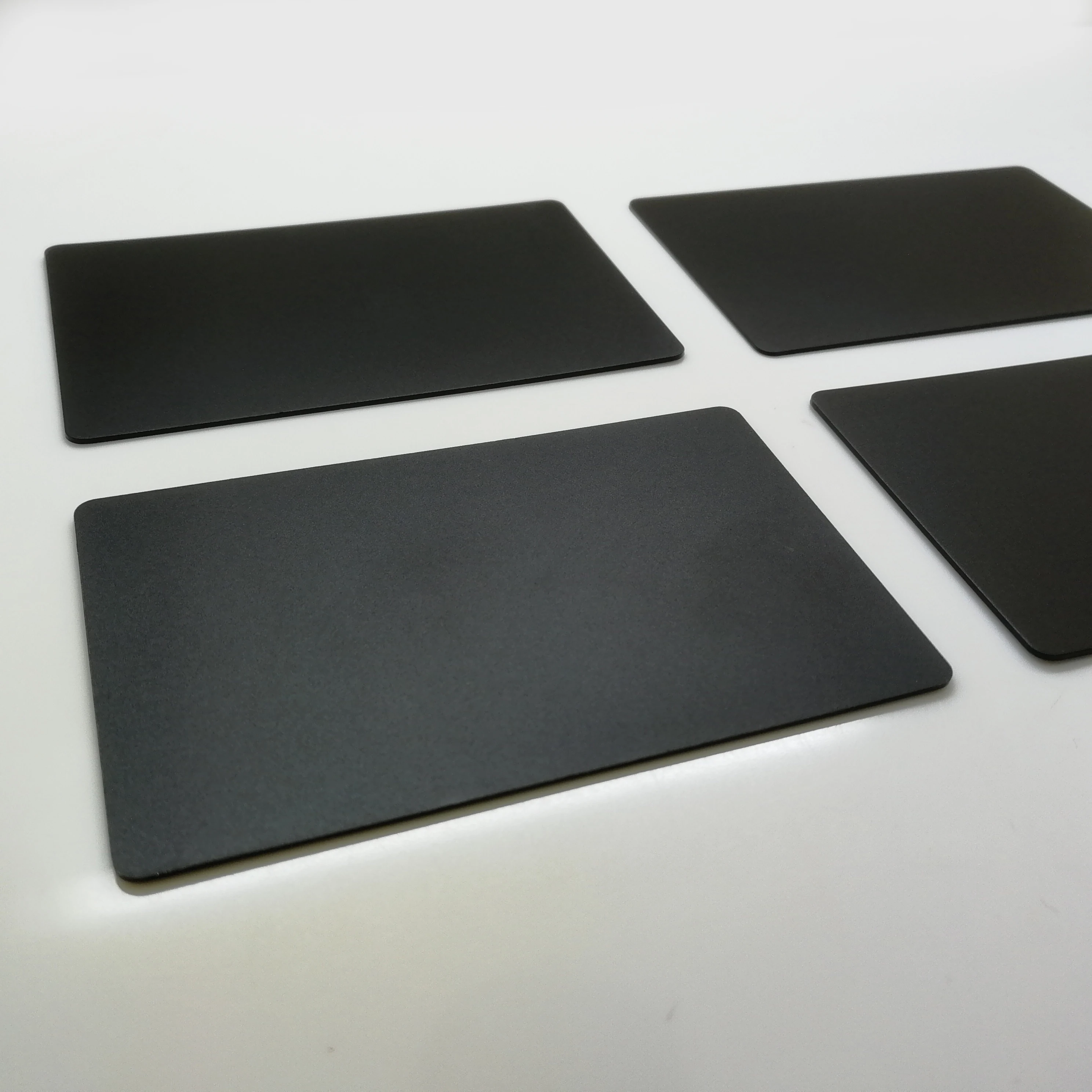 
Hot-sale anodized black personalized metal membership card cheap blank credit metal laser cards 