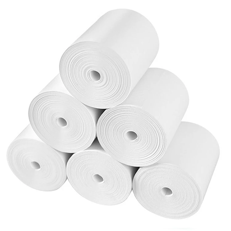 Accept Custom Order Hot Foil Color Removable 57mm 40mm 57 X 40 Pos Coreless Receipt Thermal Rolls Trmicos Paper Roll