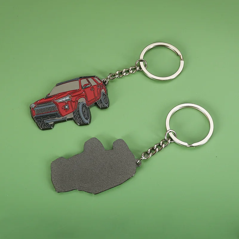 Personalized metal crafts custom logo car pin badge soft enamel lapel pins keychain