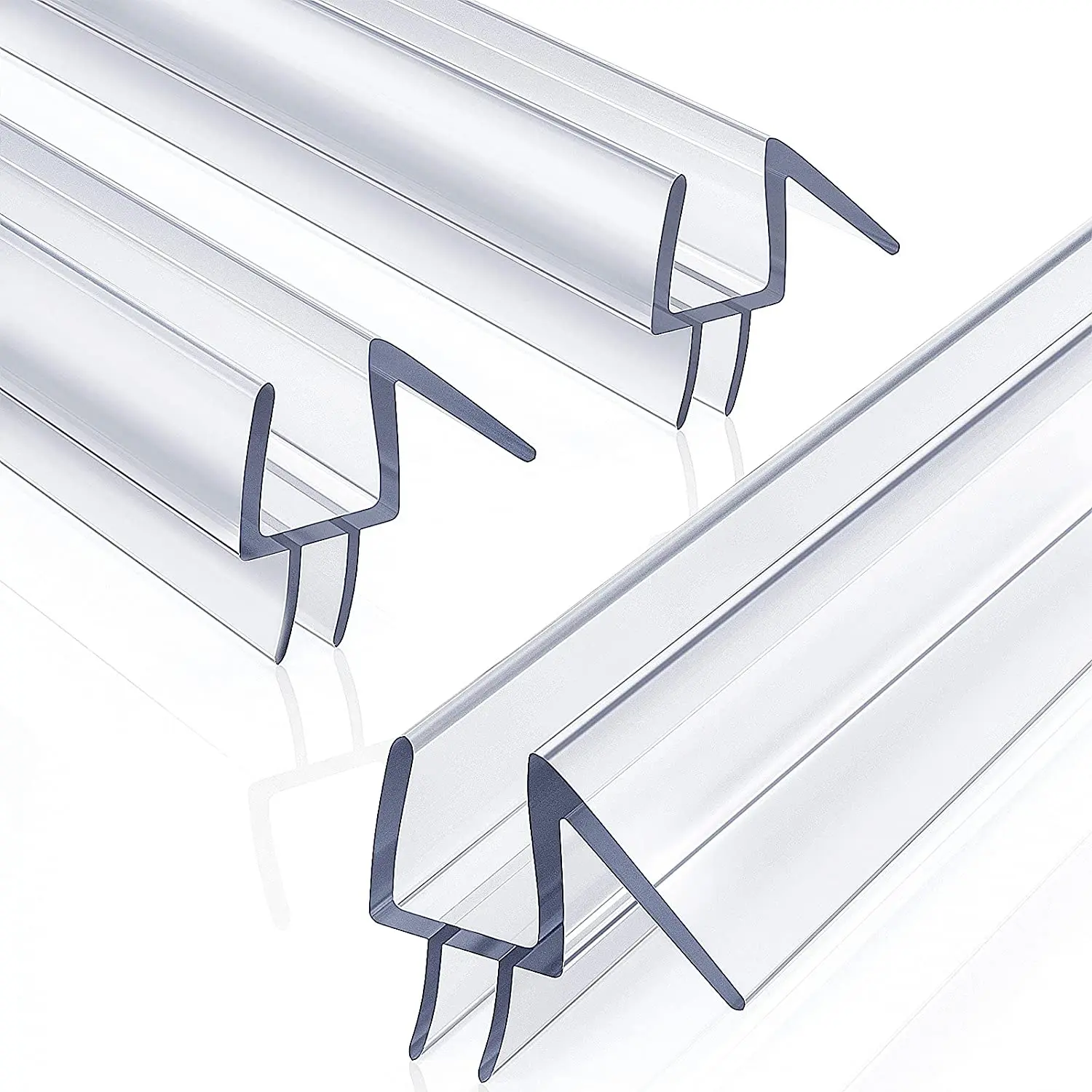 GUIDA Bathroom Shower Customization Screen PVC/Rubber/Plastic Glass Door Enclosure H A U Typ Shower Door Sealing Strip